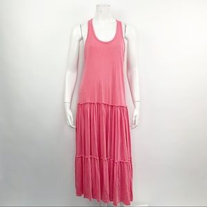 Anthropologie Sundry Tiered Maxi Dress